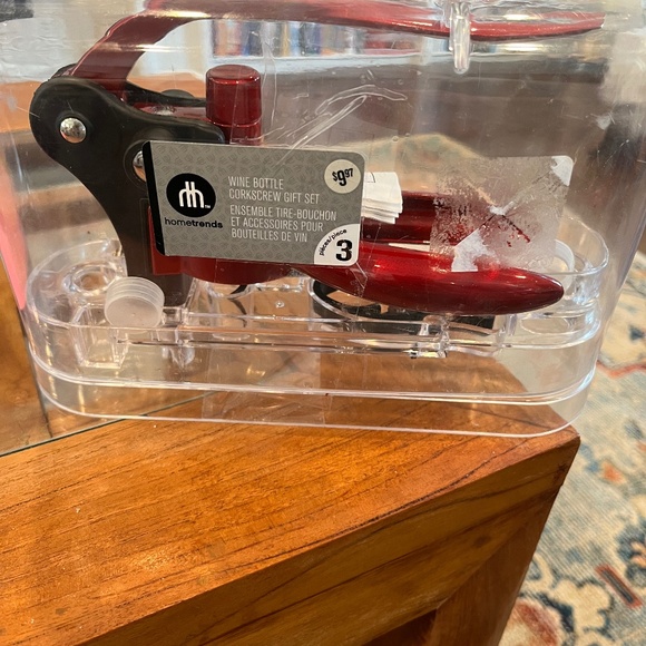 Home Trends corkscrew gift set - Picture 1 of 6